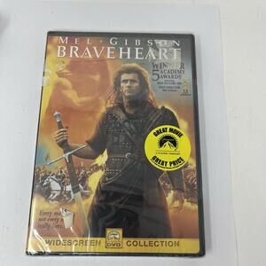 Braveheart (DVD, 2000, Sensormatic - Widescreen) New Factory Sealed